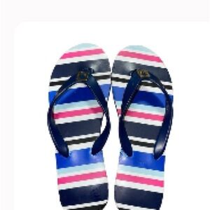 Kate Spade Striped Blue and Pink Sandals